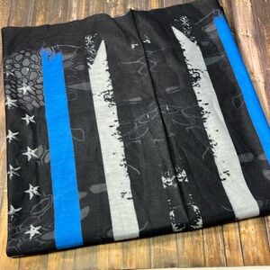 5for$10 Blue Stripe USA flag Tube Bandanas Headwear Neck Gaiter Balaclava